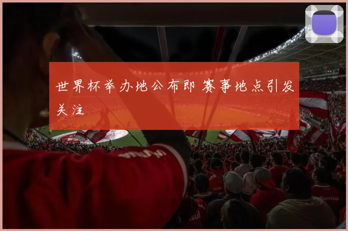 世界杯举办地公布即 赛事地点引发关注