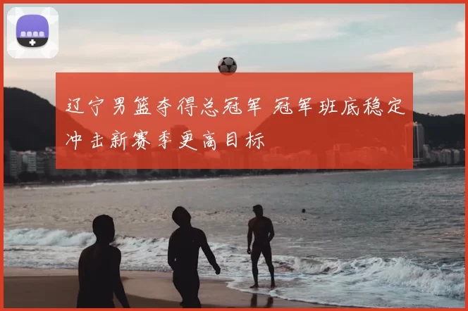 辽宁男篮夺得总冠军 冠军班底稳定冲击新赛季更高目标